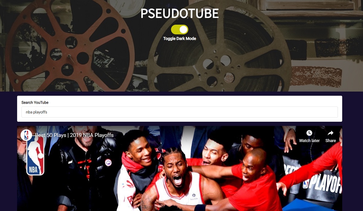 PseudoTube Project