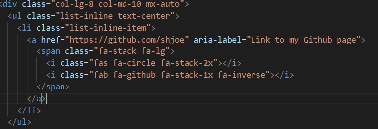 Social Links - Fix